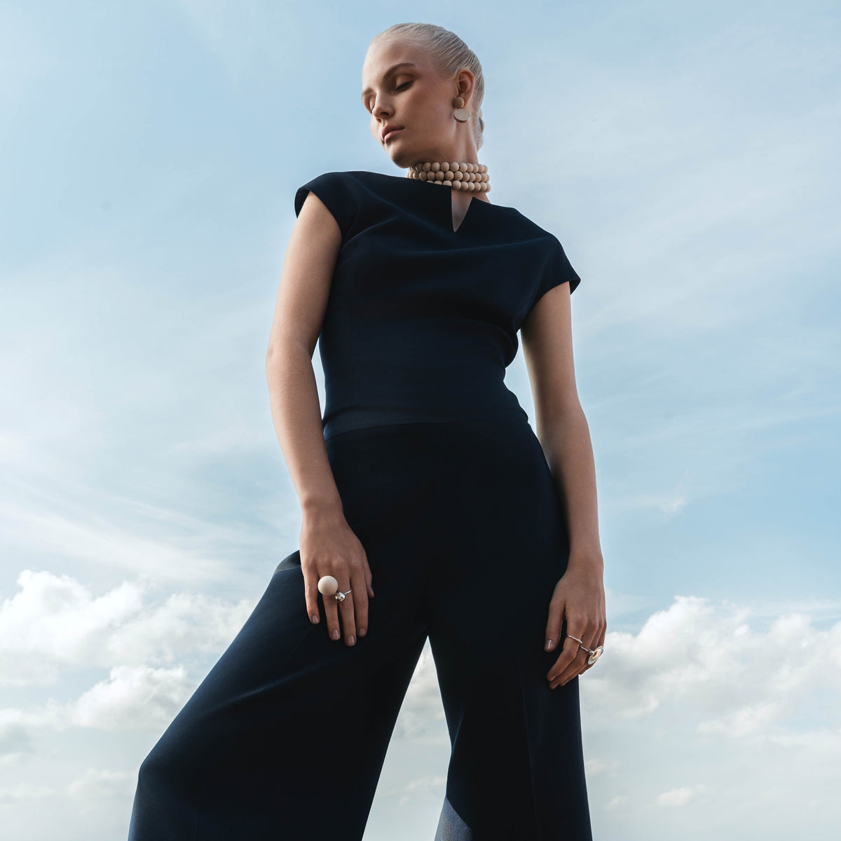 Mikaela-culottes, Utu, tummansininen