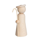 Joosef-puufiguuri, 13 cm, lakattu puu