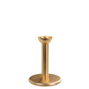 Pipe-kynttilänjalka, 10 cm, kulta