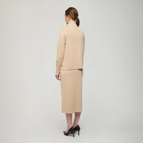 Nomi-pooloneule, beige