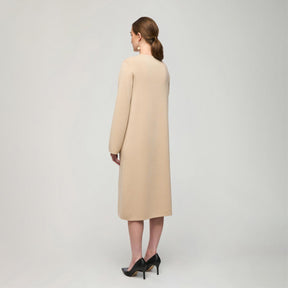 Nata-neulemekko, beige