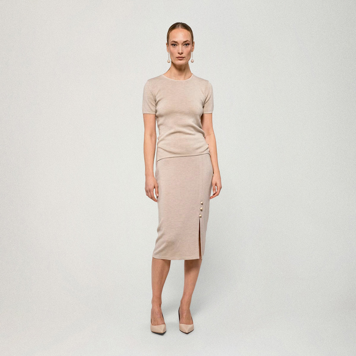 Alessia-neulehame, beige